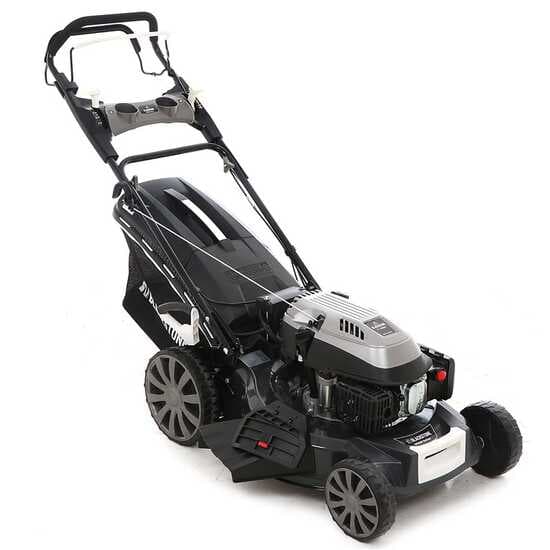 Blackstone SP530E Deluxe – Tondeuse à gazon thermique tractée – 4 en 1