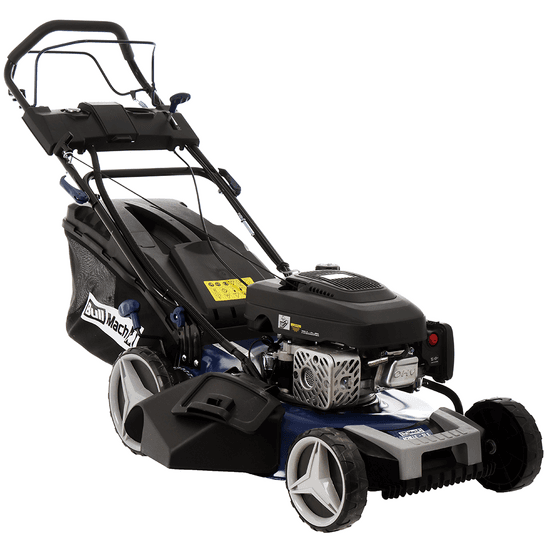 BullMach ACHILLE 51 E – Tondeuse à gazon thermique tractée – Moteur de 224 cc