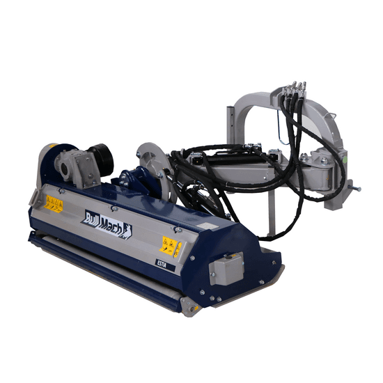BullMach Estia 160 – Broyeur d’accotement latéral pour tracteur – Série moyenne