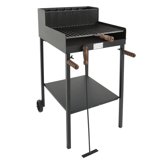 Cruccolini Fuocone Oliveto – Barbecue en fer artisanale à bois et charbon