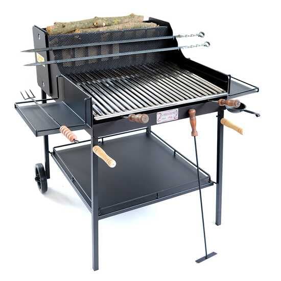 Cruccolini Fuocone Umbria – Barbecue à bois et charbon en fer artisanal