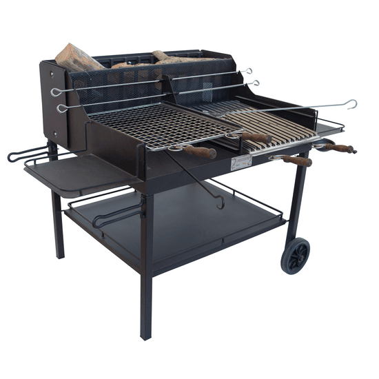 Cruccolini Little Tuscany – Barbecue en fer artisanal à bois et à charbon