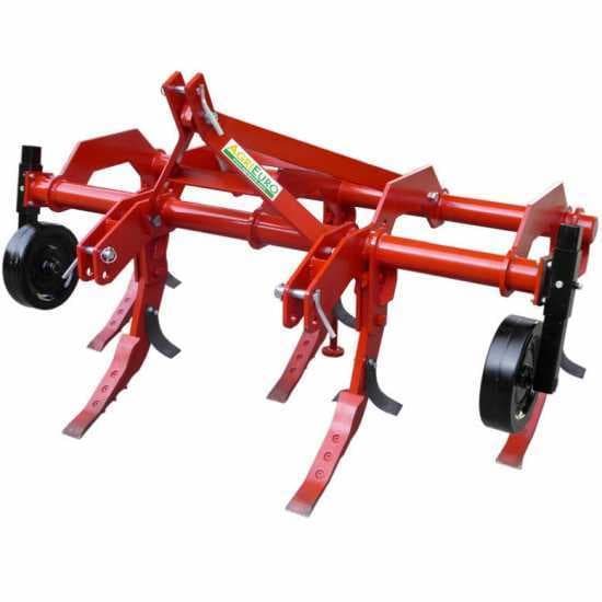 Décompacteur agricole AgriEuro série 200 Moyenne 5 dents – avec roues en acier