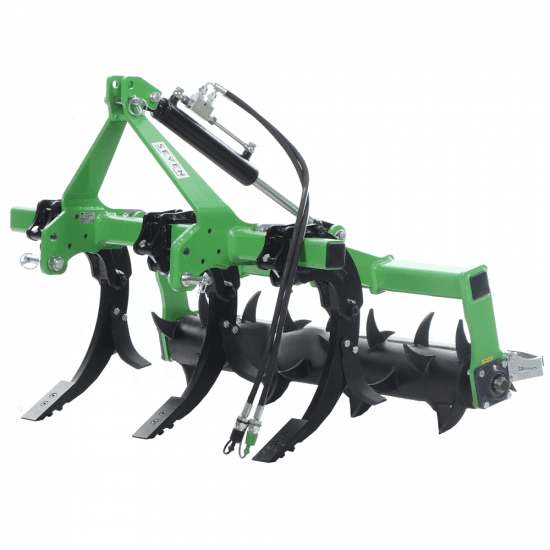 Décompacteur agricole Seven Italy Simply à 3 dents 120 cm rouleau hydraulique