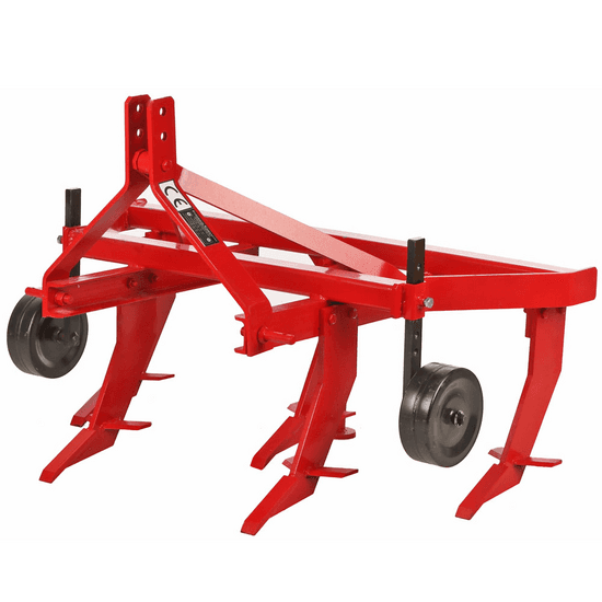 Décompacteur agricole série légère 140 – 5 dents – Roues en acier