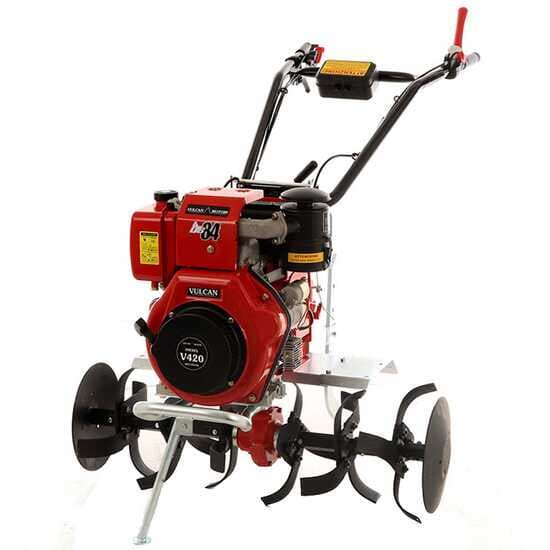 Diesse DS 84 – Motobineuse diesel 10,5 CV – Vulcan 418 cm3 avec démarrage électrique