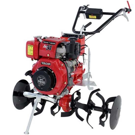 Diesse DS94 – Motobineuse diesel 7 CV – Vulcan 296 cm3 avec démarrage électrique