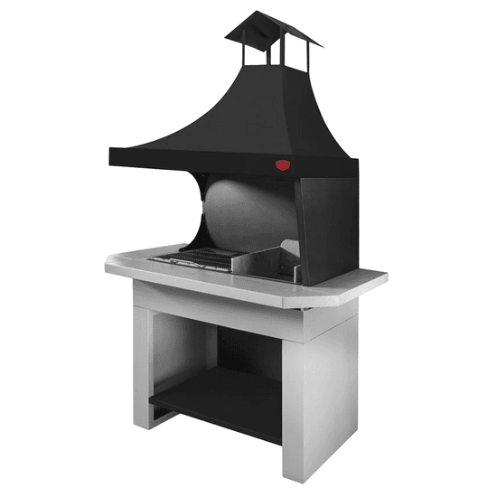Edilmark Falò – Barbecue en acier à bois et à charbon