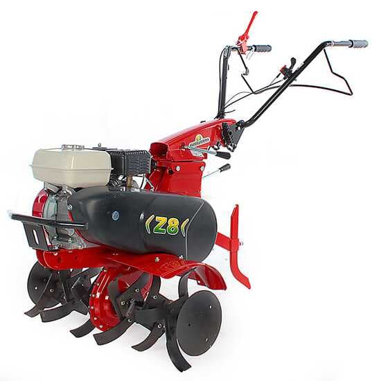 Eurosystems Z8 – Motobineuse à essence 5,5 CV – Moteur Honda GX 160 OHV