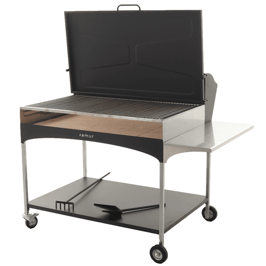 Famur BK 12 Elite – Barbecue à bois et charbon