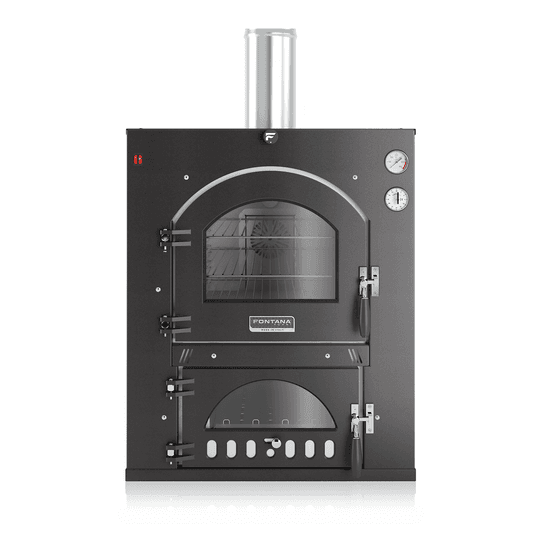 Fontana INC80X54QV – Four à bois encastrable