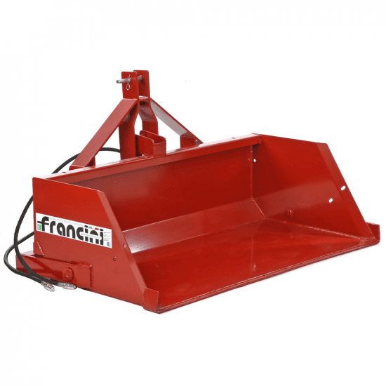 Francini PR 200 – Godet arrière hydraulique pour tracteur – de 200 cm – Capacité 700Kg