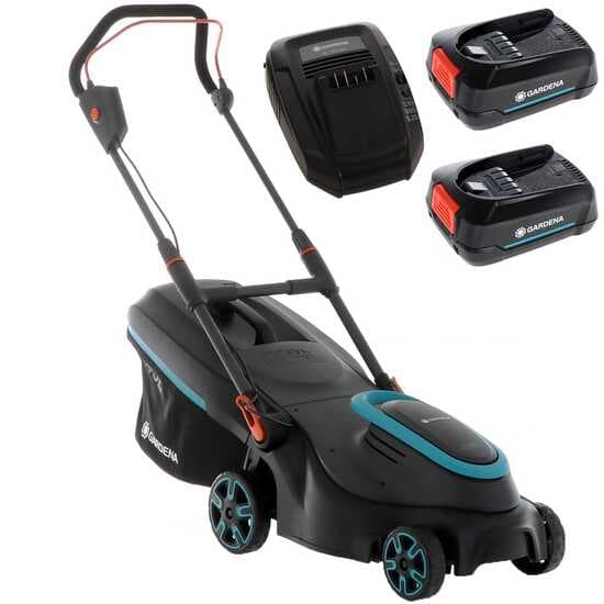 Gardena PowerMax 37/36V P4A – Tondeuse à gazon à batterie – 36V/4Ah – 37 cm