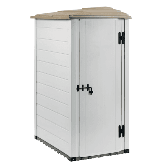 Garofalo Tuscany Evo 100 Reverso – Abri de jardin – Avec porte réversible – 82,5 x 122 x 195 cm