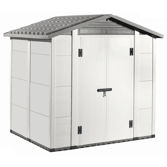 Garofalo Urban 200 – Abri de jardin – Avec porte à double battant – 202,5 x 162,5 x 216 cm