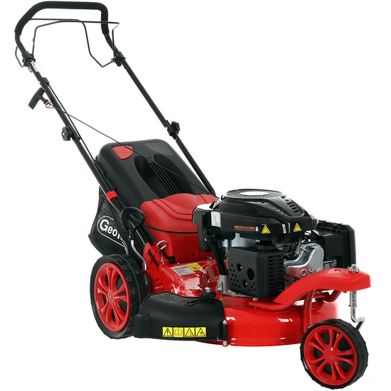 GeoTech Pro S47-3 BMSWG – Tondeuse à gazon thermique autotractée – Monoroue pivotante