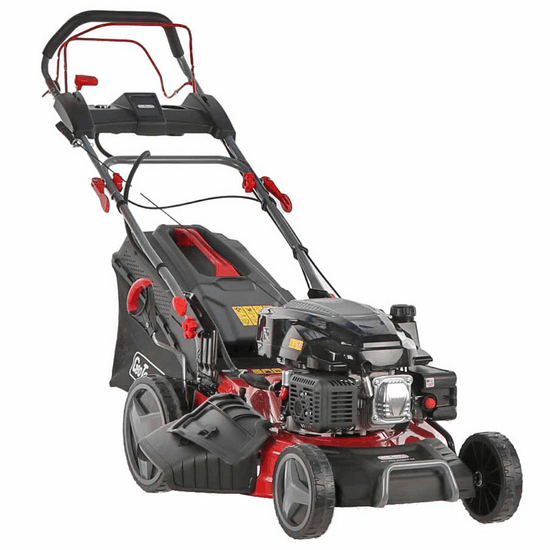 Geotech PRO S53-225 BMSGW ES – Tondeuse à gazon tractée 4en1 – Démarrage électrique
