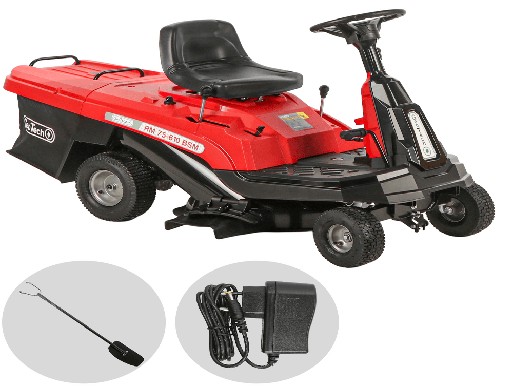 GeoTech RM 75-610 BSM – Tracteur mini-rider avec boîte de vitesses mécanique – Moteur 224 cm³