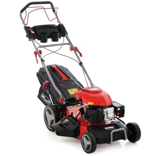 GeoTech S46-175 BMSGW – Tondeuse à gazon thermique tractée – Moteur de 173 cc