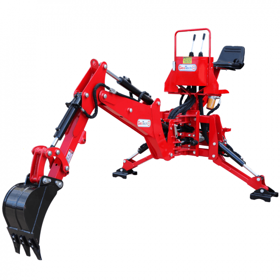 GeoTechPro BHF 175 – Pelle rétro fixe pour tracteur