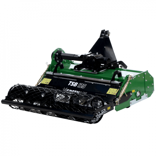 GreenBay – Enfouisseur de pierres pour tracteur TSB 125