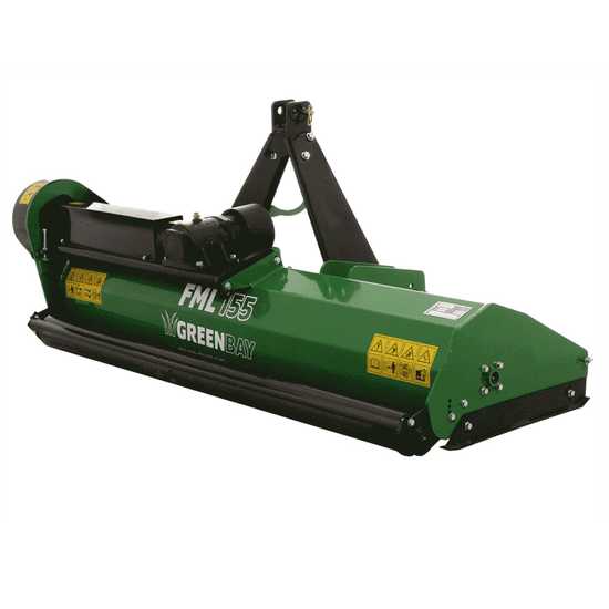 Greenbay FML 155 â Broyeur agricole pour tracteur â SĂ©rie lĂ©gĂšre
