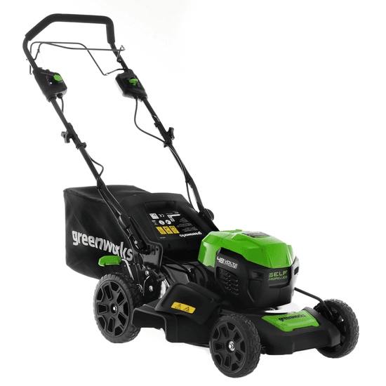 Greenworks GD48LM46SP – Tondeuse à gazon batterie 48V – SANS BATTERIE NI CHARGEUR
