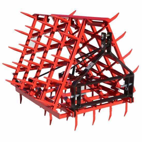 Herse à dents fixes série lourde EPP60 – Portée / Tractée – 60 Dents Repliables – 300 cm