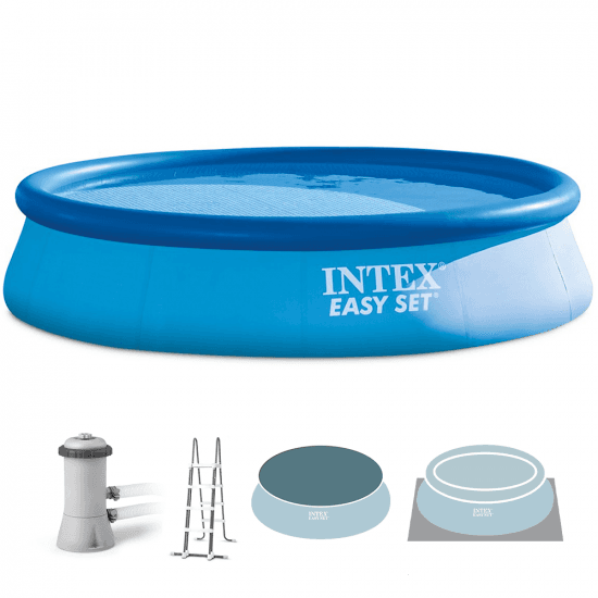 Intex Easy Set 26168NP – Ø457×122 cm – Piscine gonflable