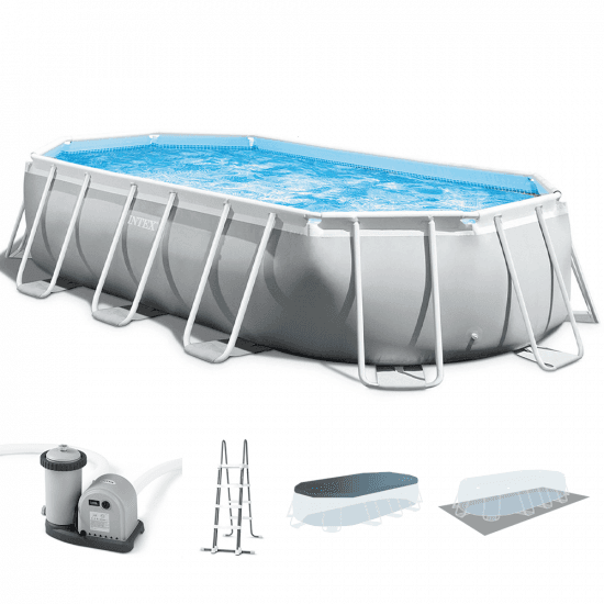 Intex Prisma Frame 26796NP – 503x274x122 cm – Piscine Ovale