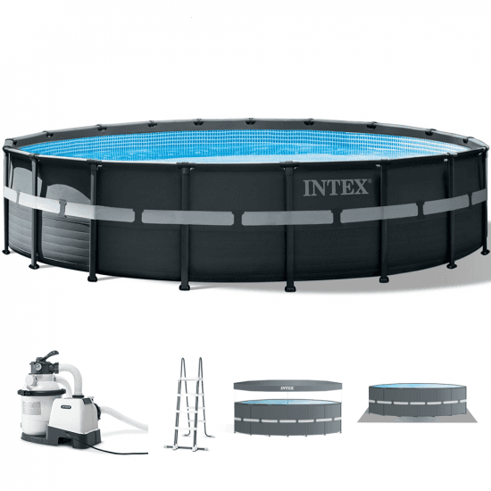 Intex Ultra XTR Frame 26330NP – Ø549×132 cm – Piscine Ronde