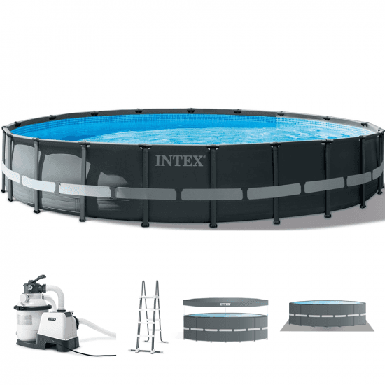 Intex Ultra XTR Frame 26334NP – Ø610×122 cm – Piscine Ronde