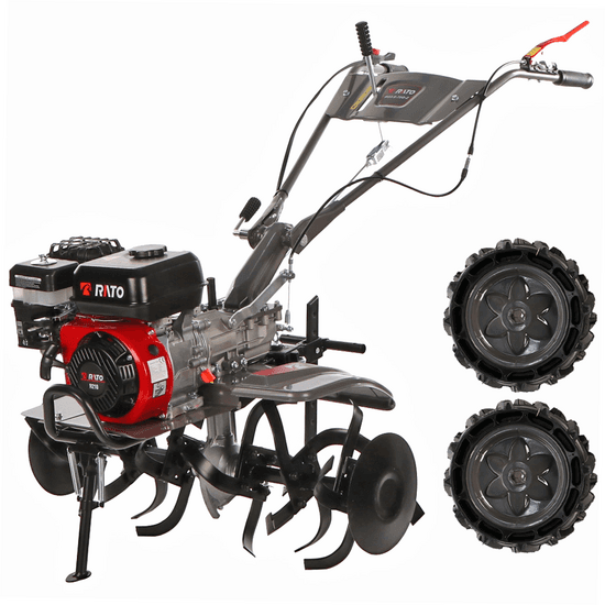 Italian Power RG 3.6-75Q-Z – Motobineuse à essence 7 CV – Moteur Rato R210