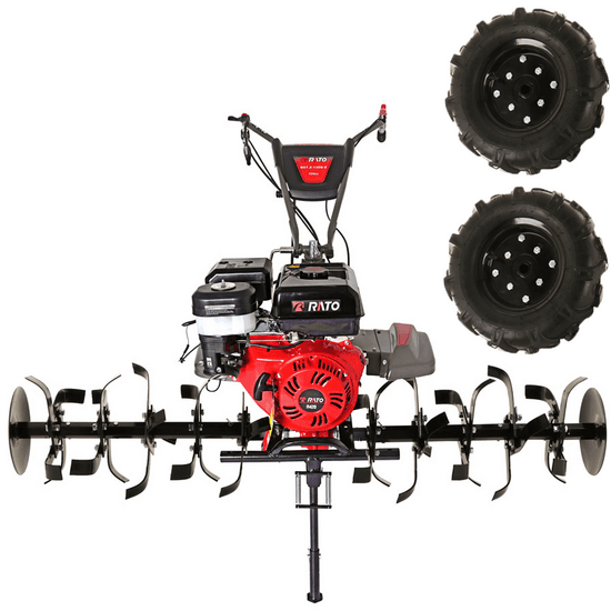 Italian Power RG 7.2-130Q-Z – Motobineuse à essence 15 CV – Moteur Rato R420