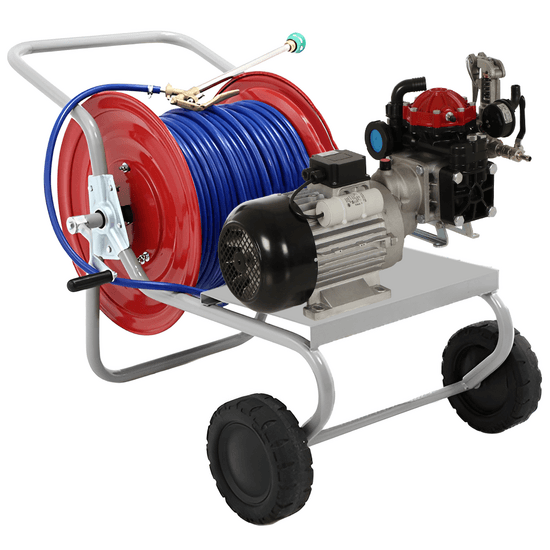 Kit motopompe de pulvérisation électrique avec chariot – Annovi reverberi AR 30 EM