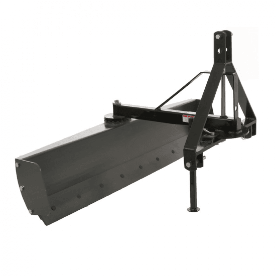 Lame niveleuse pour tracteur Blackstone B-GB 180 à rotation simple 360° et bras orientable