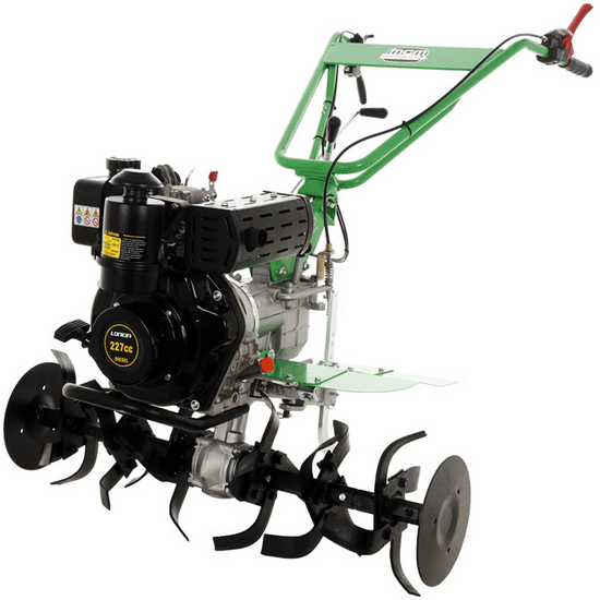 Lampacrescia MGM DL812 – Motobineuse diesel 5 CV – Moteur Loncin