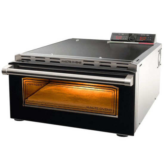 Macte Ovens Voyager TWIN ADVANCED Noir – Four à pizza électrique – 2975 W