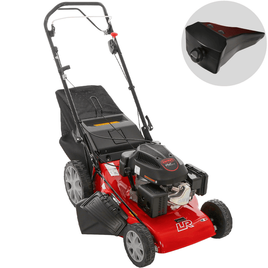 Marina Systems LR 54 SL – Tondeuse à gazon tractée 4 en 1 – Moteur Loncin 196 cm³