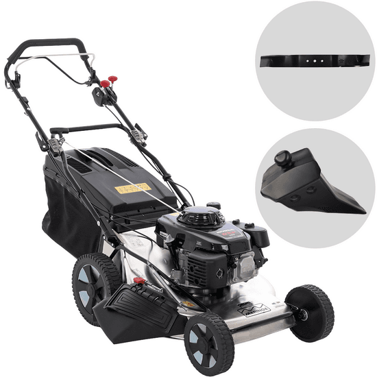 Marina Systems MX 57 SH 3V – Tondeuse à gazon thermique tractée – Moteur thermique Honda GXV 160