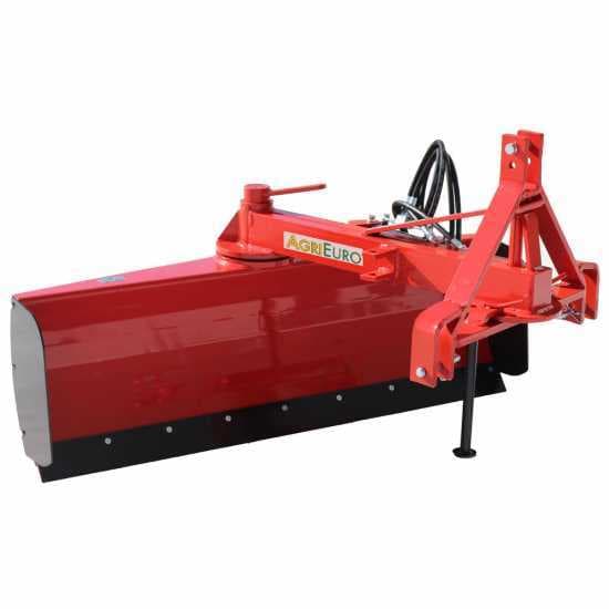 Niveleuse hydraulique à tracteur AgriEuro LLP200 – Série Lourde – Pivot d’attelage et lame rotatifs