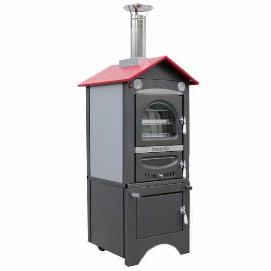 Nouveau Agrieuro Minimus 50 EXT – Four à bois en acier d’extérieur – Ventilé