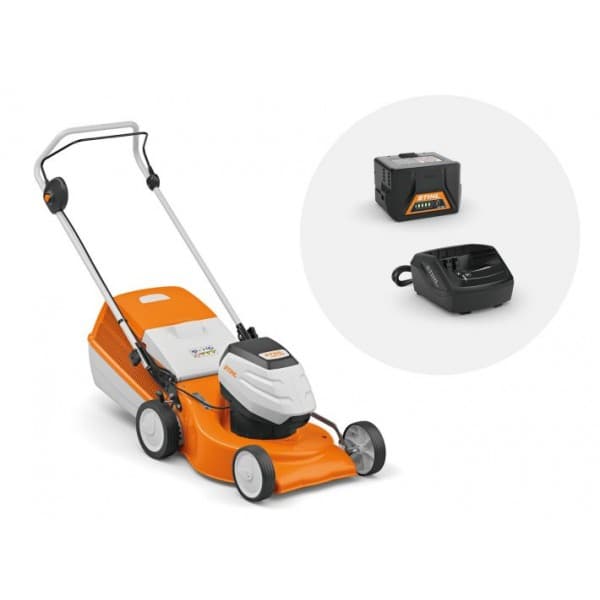 Pack tondeuse à batterie RMA 248.0+ AK 20 + AL 101 STIHL