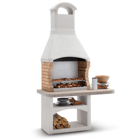 Palazzetti Boavista – Barbecue à bois et charbon en maçonnerie