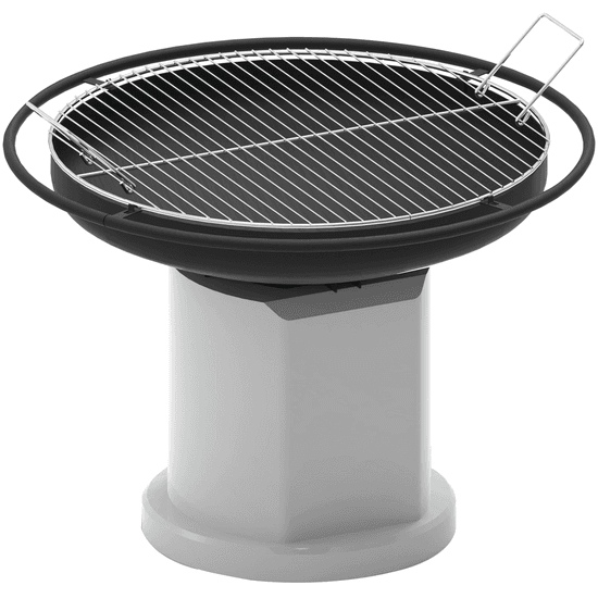 Palazzetti Efesto 60 – Barbecue à bois et à charbon en maçonnerie