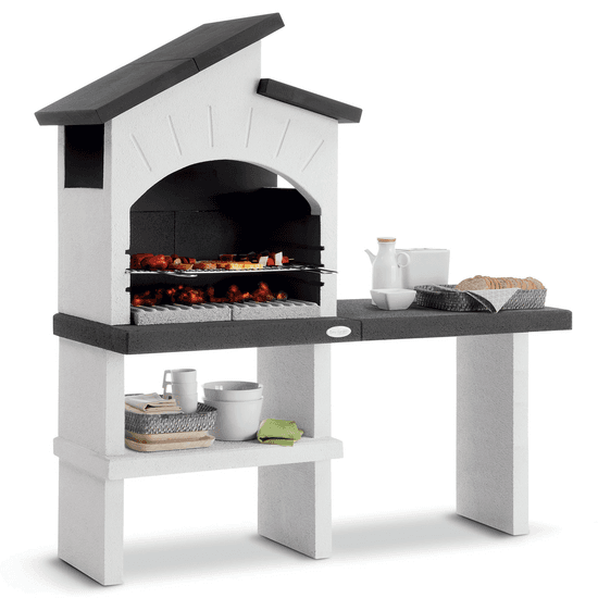 Palazzetti Ravello – Barbecue à bois et charbon en maçonnerie