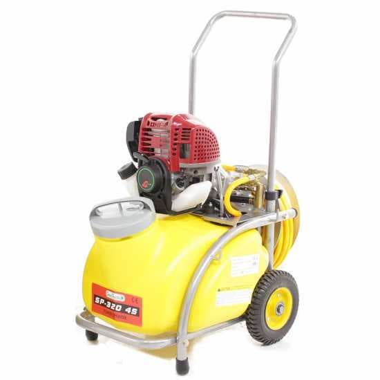 Pompe agricole thermique sur chariot GeoTech SP 320 4S ALU – 4 temps à essence