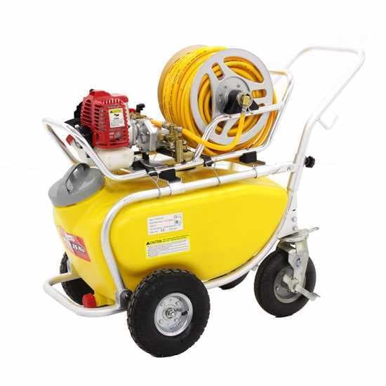Pompe agricole thermique sur chariot GeoTech SP 550 2S ALU – moteur 2 temps à mélange
