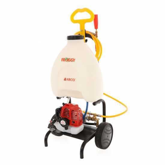 Pompe de pulvérisation thermique ARCO Froggy Super S 25A à trolley avec moteur 2 temps