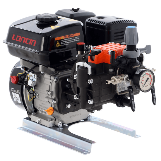 Pompe de pulvérisation thermique avec pompe Comet MP 30 – Moteur Loncin G200F